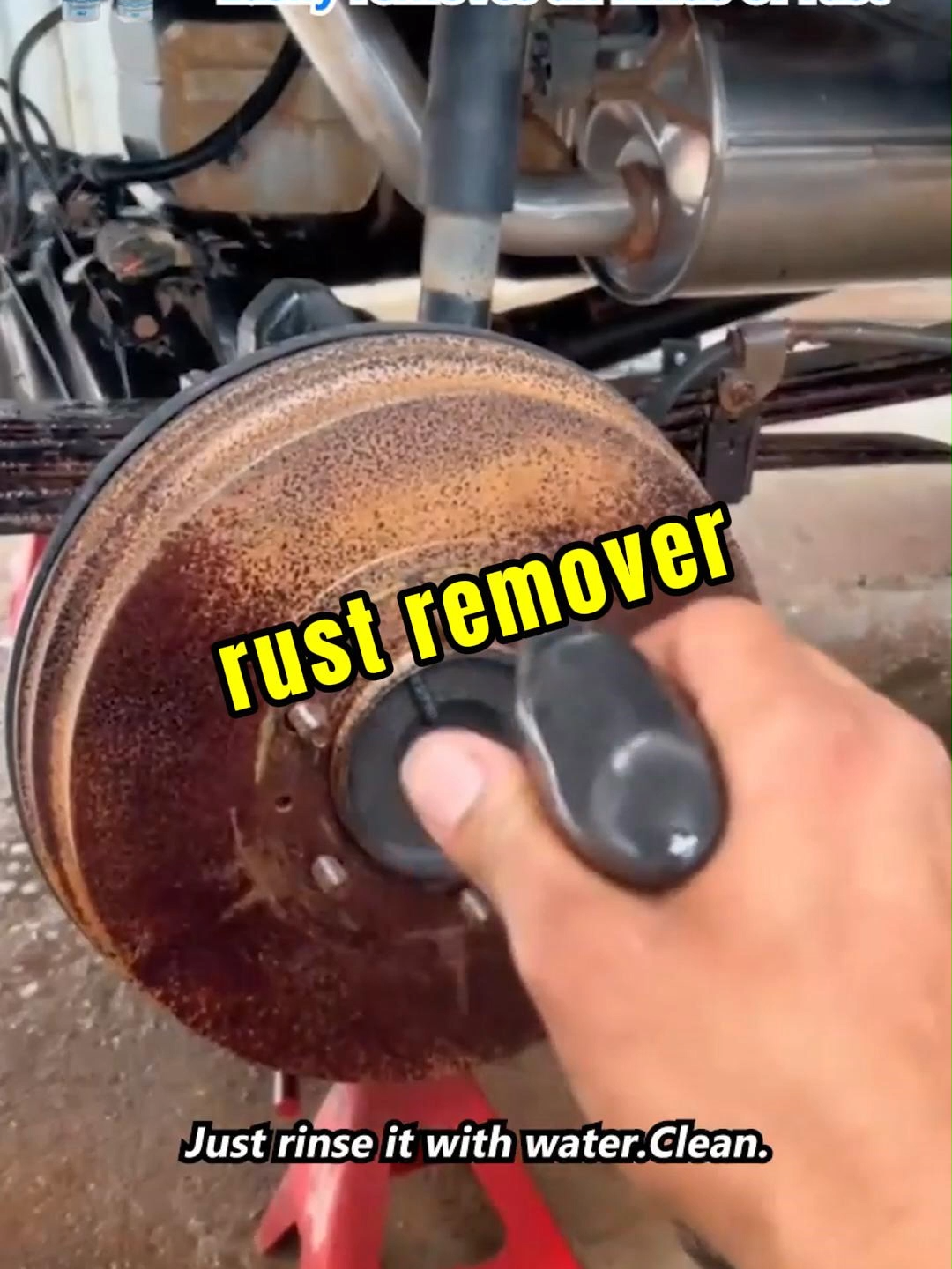 MultiPurpose Rust Remover Spray 🤩#rustremoval #carcare #rust #material #foryou