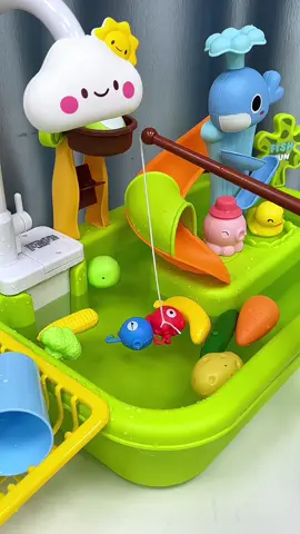 Đồ chơi máy rửa chén, Đồ chơi câu cá#dochoichobe #dochoinauan #dochoinhabep #kidstoys #childrentoys #toys 