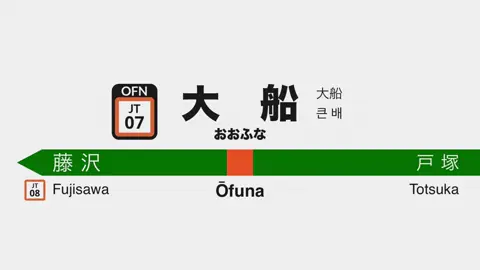 #大船 #cieloestrellado #東海道線 #jr東日本 #発車メロディー #鉄道 #電車 