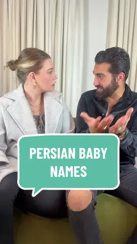 He wasnt a fan of any 🤣 Which ones your fav? #arvanfamily #fypシ゚viral #family #prank #babynames #persiannames #pregnancytiktok #pregnantlife #husbandwife #marriage #prankvideo #husbandwifecomedy #babyname 