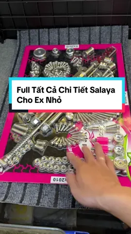 Full Tất Cả Chi Tiết Salaya Cho Ex Nhỏ Nha Anh Em 👍🤝 #exnho #salaya #inox304 #exciter2010 #exciter135 