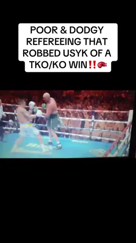 Referee tried to help Fury as much as possible.. #tysonfury #tysonfuryfans #usyk #boxing #boxing🥊 #boxingtok #boxingfans #boxer #boxingedit #controversial #dazn #tnt #boxinglife #boxingchallenge  #boxingmindset 