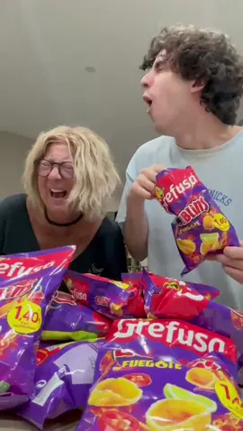 Gracias a @Grefusa por retarme al ASMR inverso. Si vas a sufrir por placer, hazlo bien con estos Gublins sabor fuegote 🥵👋🏽 # p u b l i