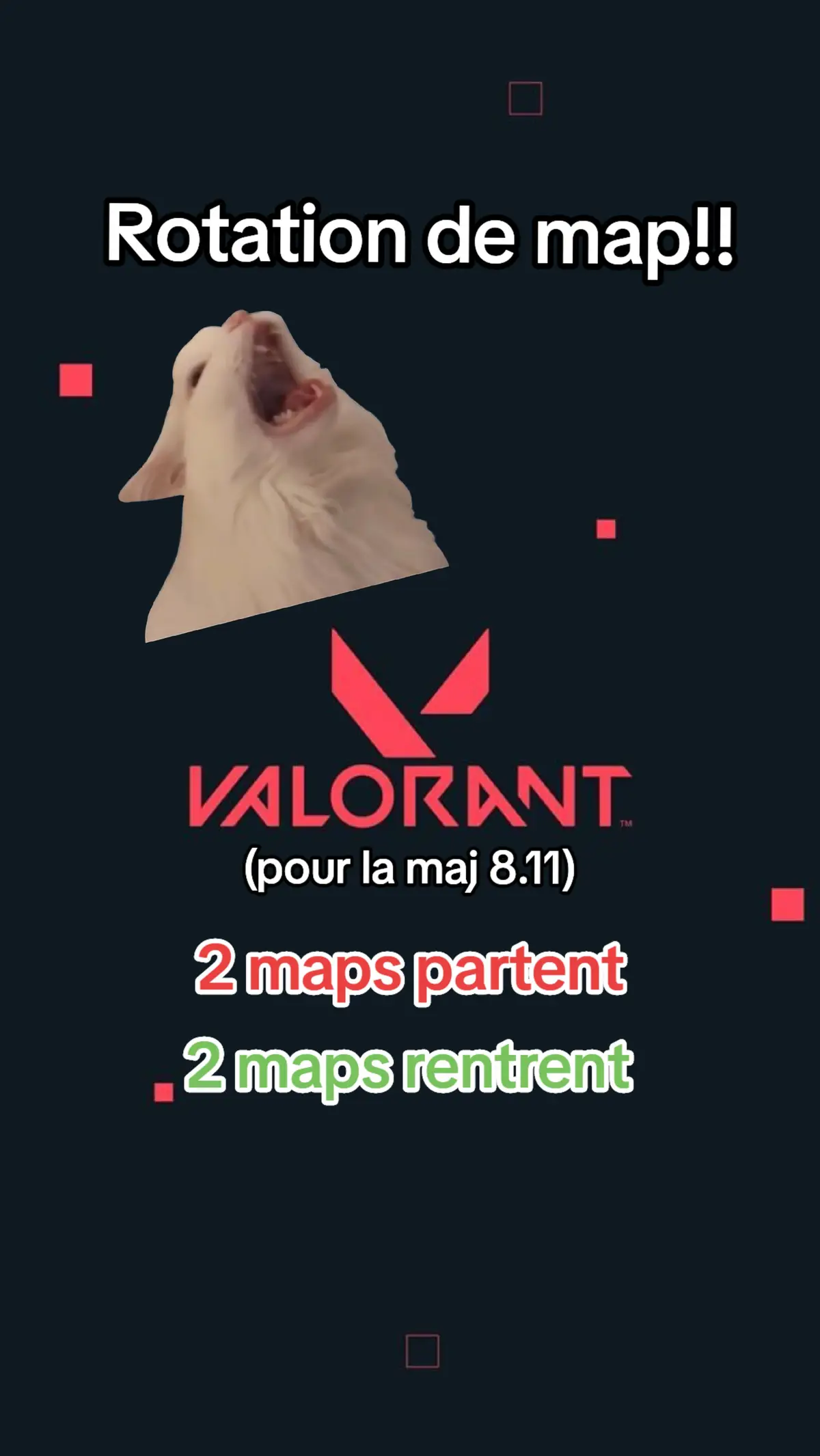 Pour le patch 8.11 de Valorant : - Split et Breeze partiront - Haven revient et une nouvelle map qui sera annoncée pendant la finale sera ajoutée En vrai moi ça me va pour l'instant. #fyp #pourtoi #Valorant #valorantfr #valorantnews 