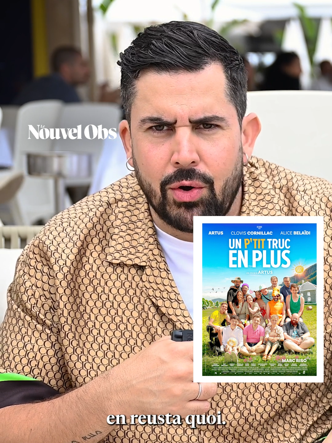 Artus, réalisateur du film 