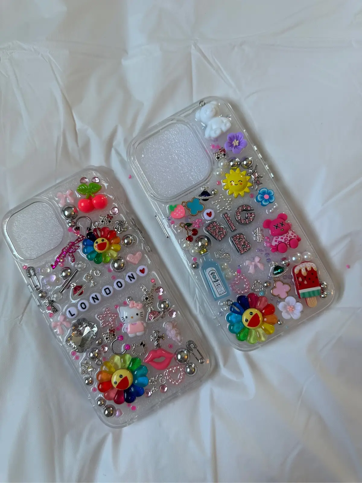 All custom cases UNDER $30! Order thru link in bio🥰  #charmcase #blackownedbusiness #viral #iphone13 #iphone12 #iphone14 #iphone15plus #iphone15promax #SmallBusiness #smallbiz #iphone11 #monogram #dior #dior #iphonex #christiandior #smallbusinesscheck #junkcase #fyp 