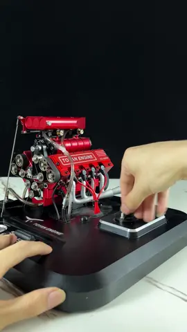 The smallest V8 engine model on TikTok 🔥