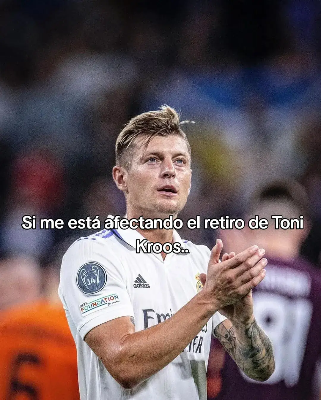 #cristianoronaldo #tonikroos #retiro #realmadrid #sad #football #respect #fabrizioromano #triste #fy 