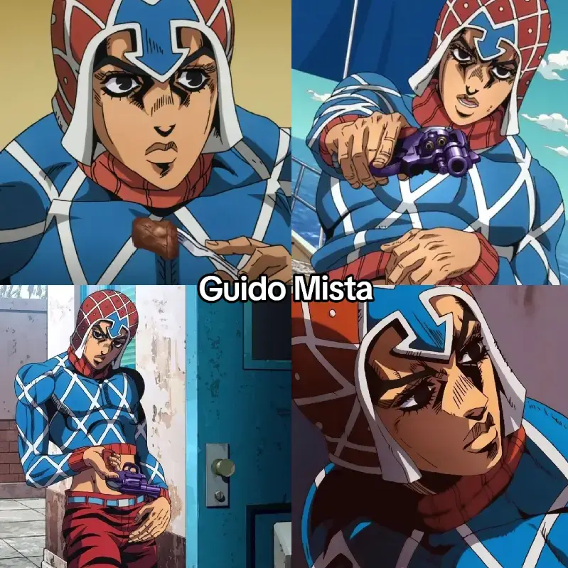 my man ❤️#foryou #fypp #fyp #fypage #foryoupage #jjba #jojosbizarreadventure #mistaguido #jojo #mista 