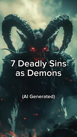 Asking AI to Draw 7 Deadly Sins as Demons! #ai #aiart #midjourney #deadly #sin #sins #demon #demons 