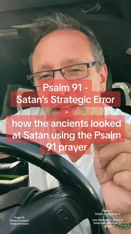 Psalm 91 - Satan’s Strategic Error - how the ancients looked at Satan using the Psalm 91 prayer.  Did you know that because of Psalm 91, early Christians viewed Satan as foolish when facing Jesus? Psalm 91, often known for its powerful promise of protection, played a significant role in this perception. In the famous scene where Satan tempts Jesus in the wilderness, early Christians recognized Satan's strategic error in quoting Psalm 91. This Psalm, known for its line, “He that dwells in the secret place of the most High shall abide under the shadow of the Almighty,” was historically recited to drive off evil spirits and inscribed onto protective amulets. Our modern version of Psalm 91 differs slightly from the version in Jesus' day. Early Christians used the Septuagint, a Greek translation of the Hebrew Bible, which interpreted certain terms as references to demonic forces. For example, what we read as 