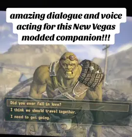 he’s so verbose 🥰 #fallout #falloutnewvegas #fnv #falloutnv #newvegas #moddedfallout #mods #falloutcompanions 