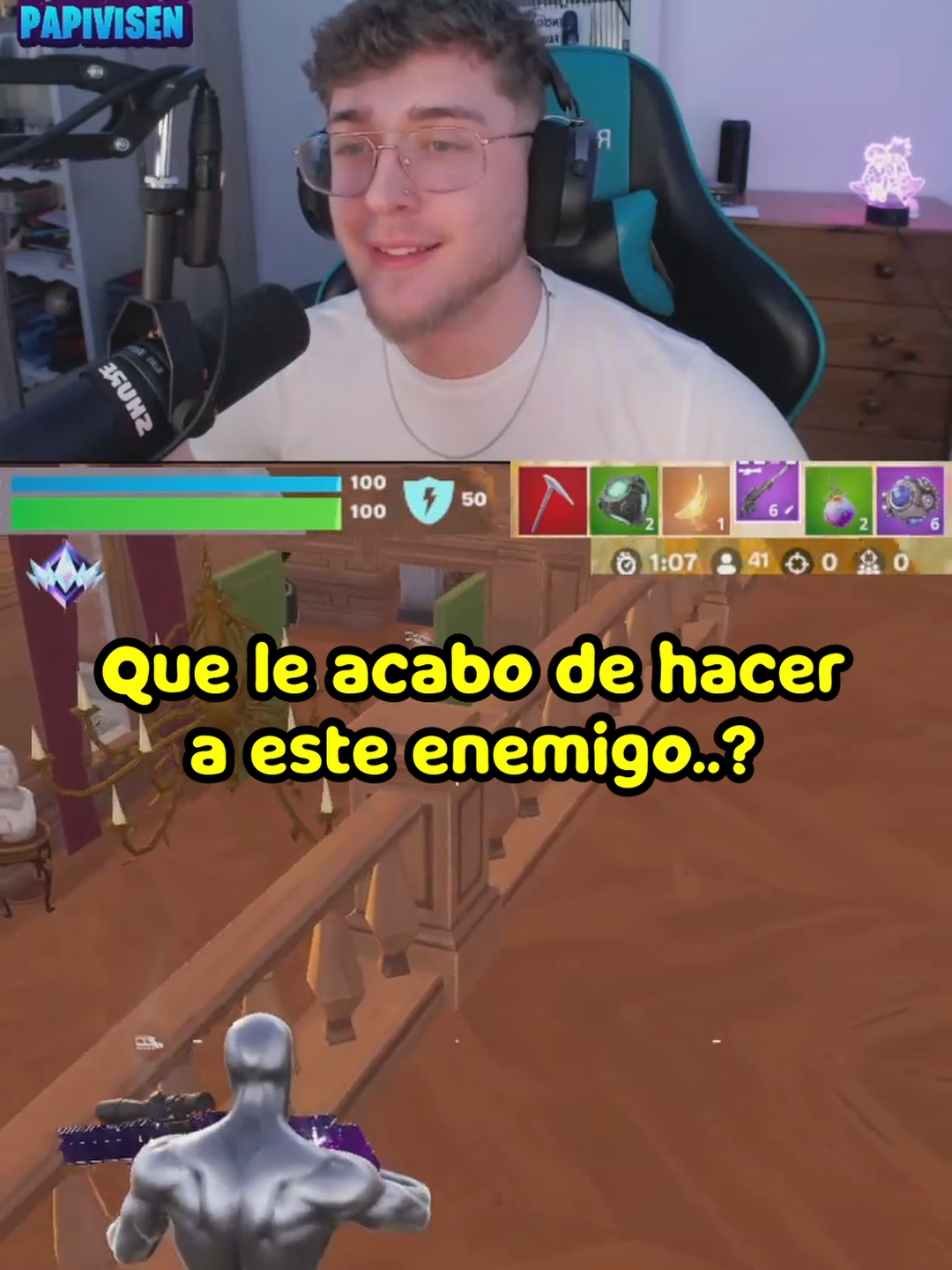 Como calificarías esta jugada?🤔👇🏼#fortnite #fortniteclips #fortniteranked #fortnitesniper #gamingentiktok #papivisen