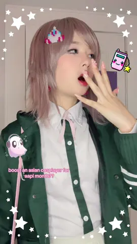 the intro is so 2020 to me loll #chiakinanami #chiakinanamicosplay #danganronpacosplay #danganronpa #sdr2 #sdr2cosplay #unikittyy 