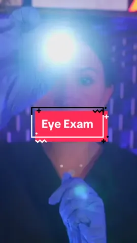 ASMR/ Visual Eye Exam #asmr #asmrsounds #asmrvideo | full videos in my bio ☁️🤍 @Safe Space ASMR *not sponsored*