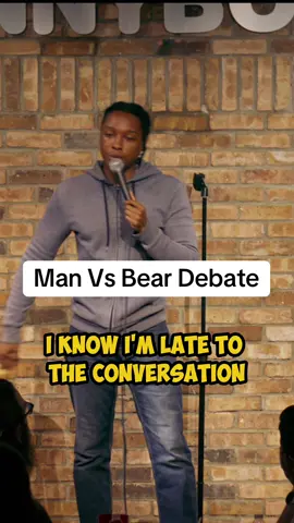 Man Vs Bear Debate #man #bear #manorbear #debate 