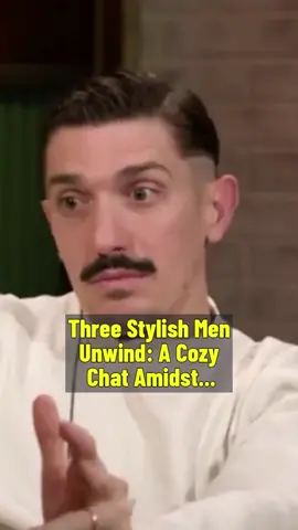 Three Stylish Men Unwind: A Cozy Chat Amidst Green #podcast #PodcastLife #PodcastRecommendations #PodcastersCommunity #PodcastAudience #PodcastCreators #PodcastAdvice #PodcastContent #viral #foryoupage #fypシ