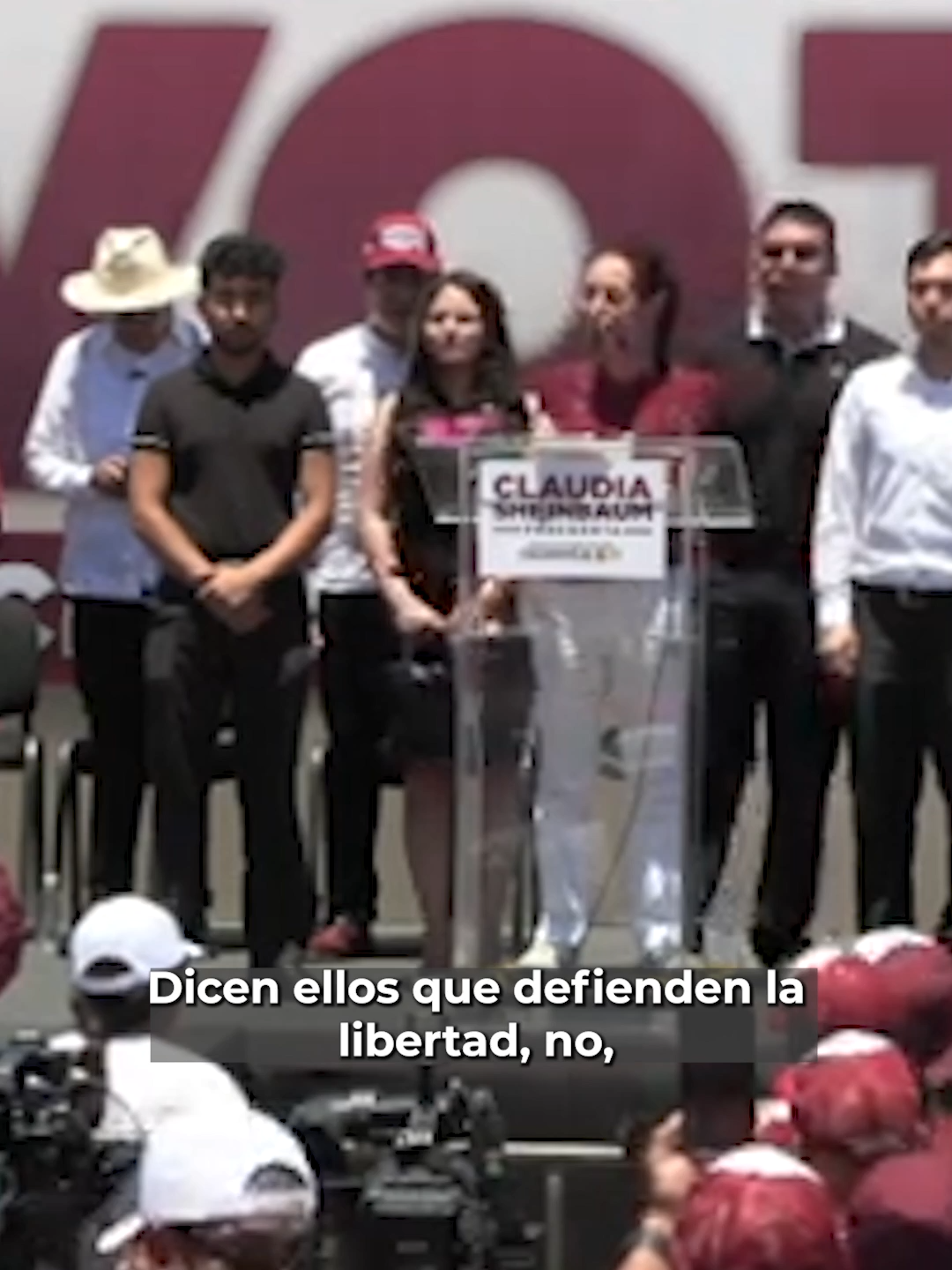 Ellos andan comprando votos ofreciendo mil pesos; nada de vender la credencial de elector, es el arma pacífica más poderosa de Chihuahua: Claudia Sheinbaum. #Latinus #InformaciónParaTi #TuElección2024