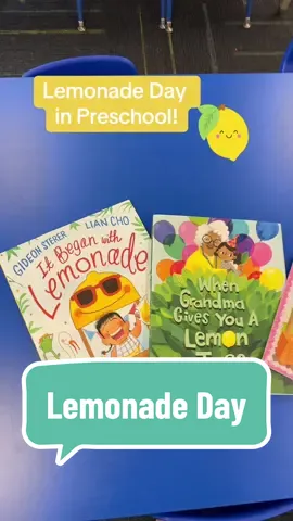 Celebrate Lemonade Day in our preschool! We started the day by diving into three of my favorite books about lemonade, each one adding a splash of fun and flavor to our learning. Following the stories, the students participated in a lively lemonade taste test, choosing between pink and yellow lemonade. After making their selections, each child placed their name tag on our classroom graph. During this activity, I introduced vocabulary such as 