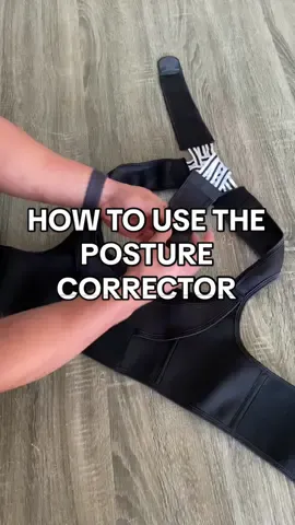 How to use the YouCure Posture Corrector! 🔥 #posture #posturecorrection #posturetips #scoliosis #viralproducts #painrelief #TikTokMadeMeBuyIt 