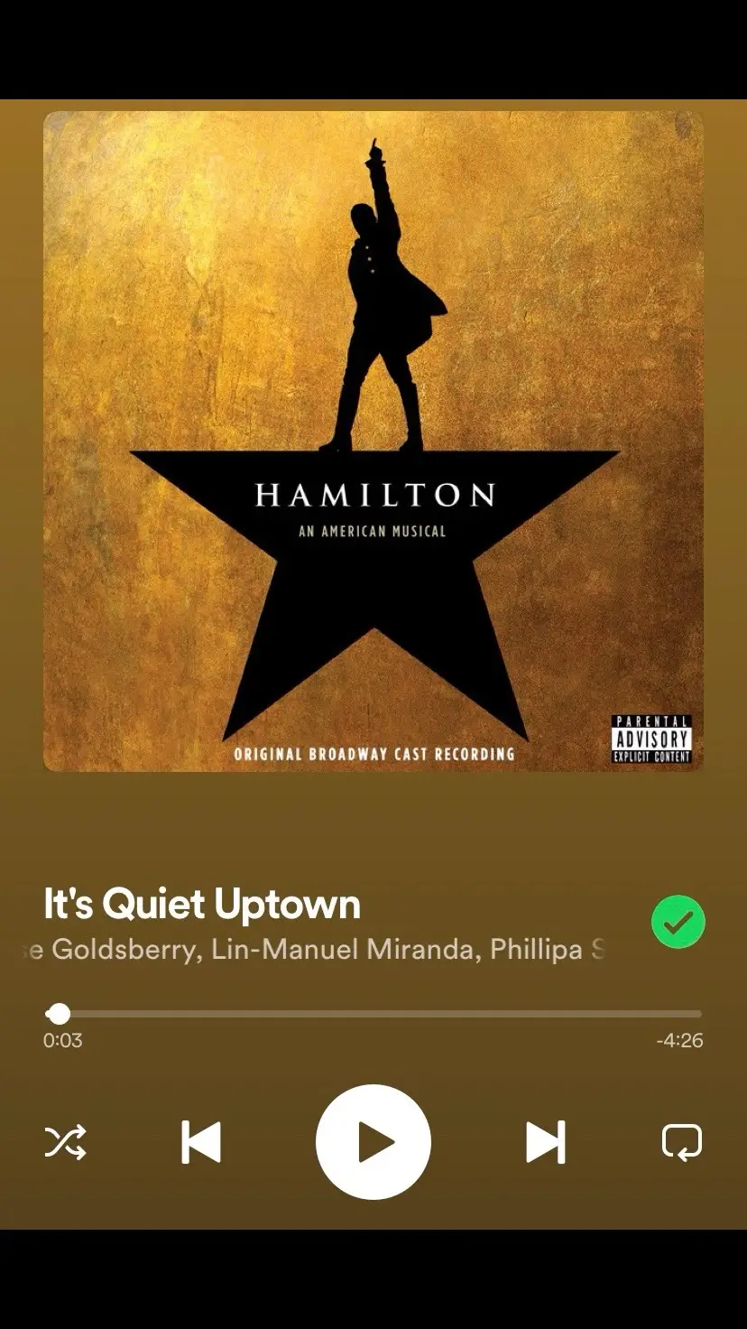 Couldn't find the full song x #hamilton #itsquietuptown #hamiltonmusical #fypシ゚viral #blowthisup 