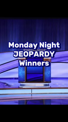Congratulations to Monday evenings Jeopardy winners!! @🐼Thomas🐰 @TheYellowDevil 🦄 @Bear You guys did great!!! A huge Thank you to everyone who participated and hung out, it's appreciated. See you all for another round tonight @ 8p est! #gametok #GameNight #jeopardy #trivia #livehost #live #livestream #fyp 