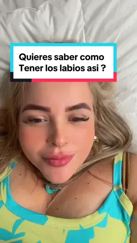 Escríbeme un comentario y te diré como y quien me deja esa boquita de pato #fyp #acidohialuronico #labiosgrandes #boca #lipstick #viral 