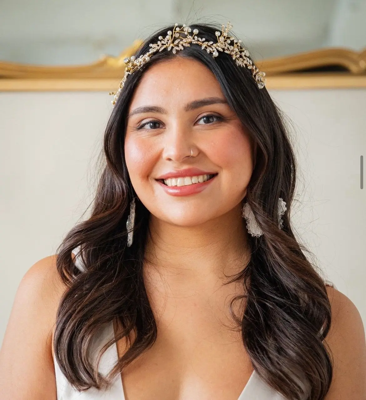 The bridal look of your dreams 😍 Using all Cheekbone Beauty Products- sustainable, vegan, cruelty-free & perfect for your big day. 👰 #BridalMakeup #makeuptutorial #SustainableBeauty #MakeupLook #EventMakeup #WeddingGuestMakeup #IndigenousBride #BridalLook #WeddingMakeup @delianday 