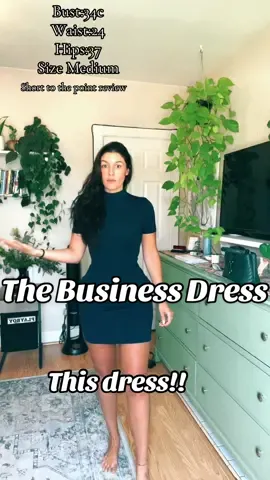 The she means business dress!! 👗 #suitdress #businessdress #minidress #thatonebroad #honestreview 
