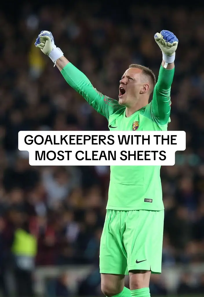 Who are the goalkeepers with the most clean sheets in history? Some absolute legends in this image but the main man Gigi is best #football #footballmanager #holdmyheim #fmtok #fmtokers #fm24 #buffon #goalkeeper #goalkeepers #vandersar #ikercasillas #petrcech #manuelneuer 