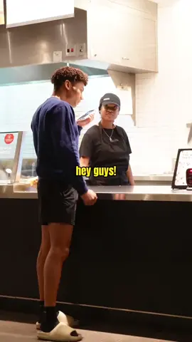 How to get a free soda from chipotle! 😂 #zaydelie 