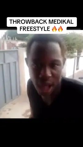 THROWBACK MEDIKAL FREESTYLE 🔥🔥 #medikal #felamakafui 