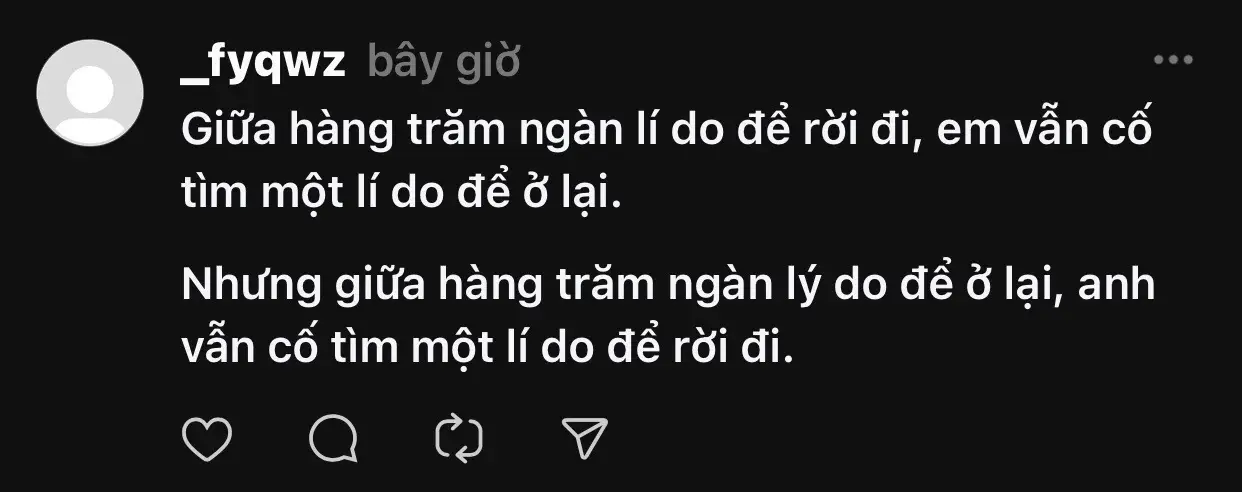 Thời gian không chữa lành vết thương, thời gian chỉ làm cho ta quen với sự tồn tại của vết thương đó.#fyp#xhh