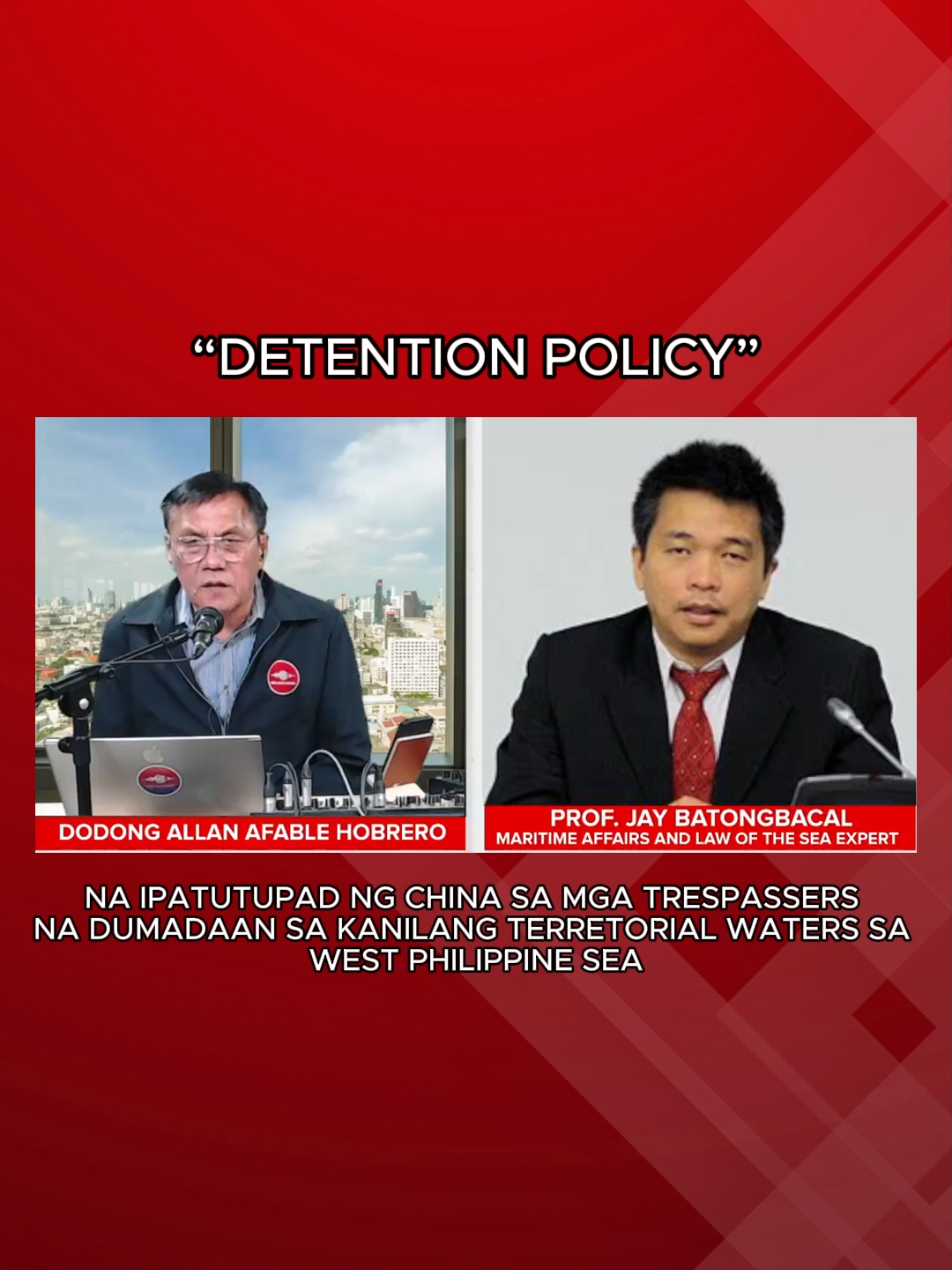 “DETENTION POLICY” NA IPATUTUPAD NG CHINA SA MGA TRESPASSERS NA DUMADAAN SA KANILANG TERRETORIAL WATERS SA WPS #westphilippinesea #china #viralvideonews  #