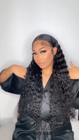 😻Full, elastic and Amazing Curl, ❤High -quality Curly LACE WIG makes you look more noble.#ymyhairofficial #scalpwigs #blackwig #curlyhair #deepwavehair 