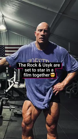 The Rock and Usyk are set to star in a film together. 🎥 Wrestler and film star Dwayne ‘The Rock’ Johnson and the new undisputed heavyweight boxing champion, Oleksandr Usyk are set to star in ‘The Smashing Machine’ together, a film that follows the life of former MMA and UFC champion Mark Kerr. 🥊 #dwaynejohnson #therock #usyk #film #casting #a24 #boxing #hollywood #actors #celebrity #fyp #foryoupage