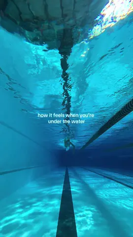 at peace. #swimmer #ncaa #d1athlete #billieeilish #blue 