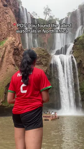 The most beautiful sight 🇲🇦✨🤩 ~ If you come to #morocco make sure you visit 🩵 #ozoudwaterfalls #northafrica 