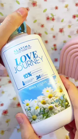 suka banget sama body lotion @Slavina Beauty Inside You varian love journey, wanginya kalem dan fresh perpaduan antara wangi bunga jasmine dan bunga lily🤍✨ #slavina #bodylotion #slavinabodylotion #bodycareroutine #riview 
