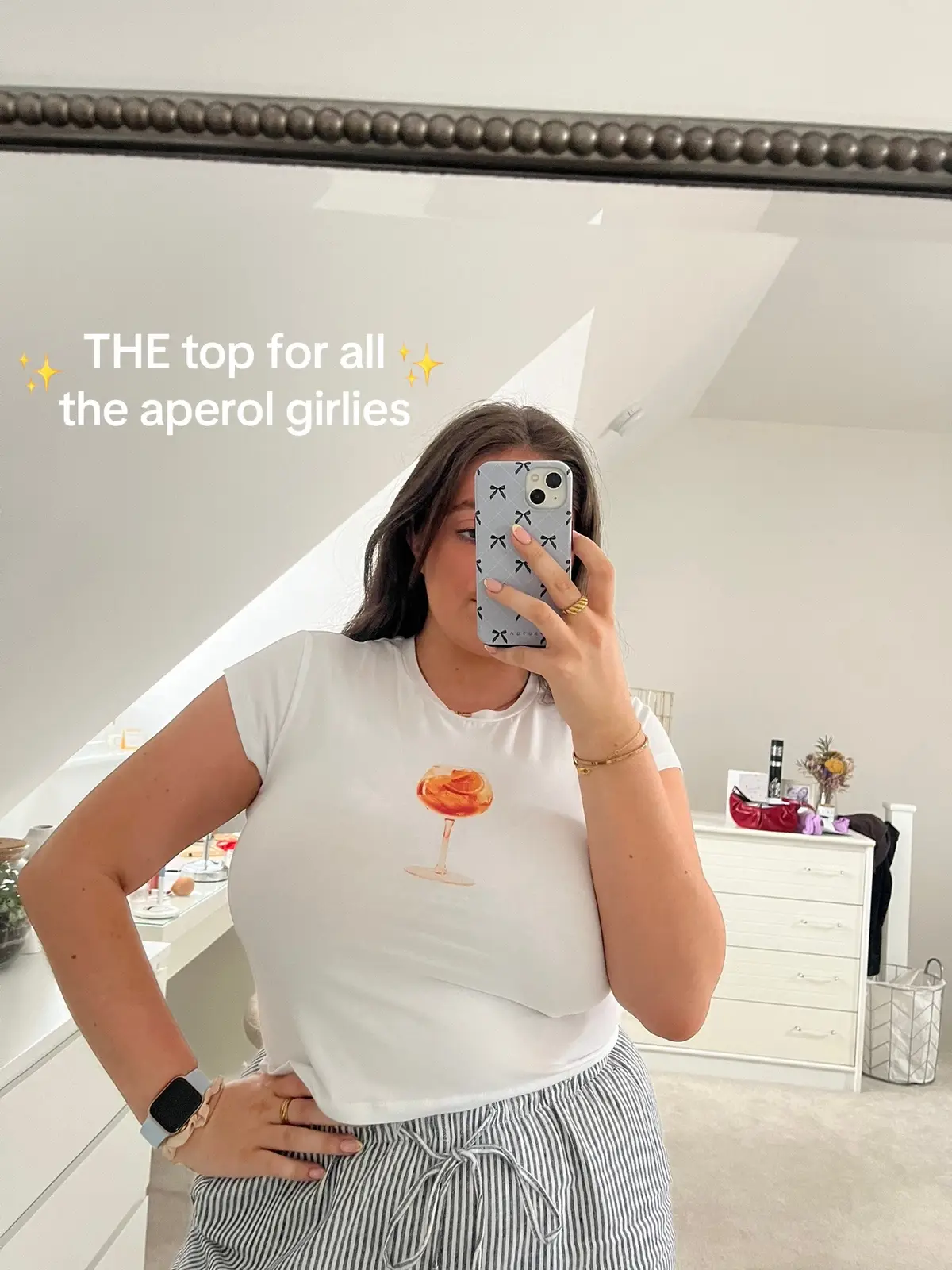 @asos baby gees are simply TOP TIER🤌🏼🍊✨  #babytee #babytees #aperolspritz #aperol #asosfinds #asos #asoshaul #springoutfit #springoutfitinspo #springoutfitideas 