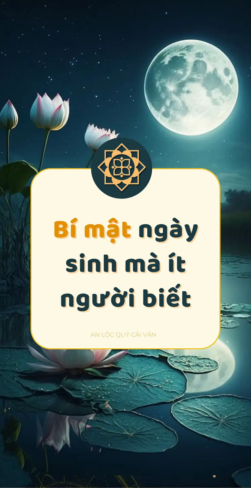 Bí mật ngày sinh ‼️ #anlocquy #anlocquycaivan #phongthuy #phongthuytamlinh #phongthuycaivan #tamlinh #phongthuytuvi 