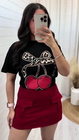 🍒Gorgeous New Cherry T-Shirts Just Dropped on our TikTok Shop !! #cherry #cherryprint #cherrytop #cherrytshirt #redcherry #redcherries #cherries #tshirt #tiktokmademebuyit 