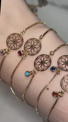 Embrace the rhythm of life with this gorgeous circle of life slider bracelet. ✨ #circleoflife #bracelet #SmallBusiness #fyp #foryou #smallbusinessowner 