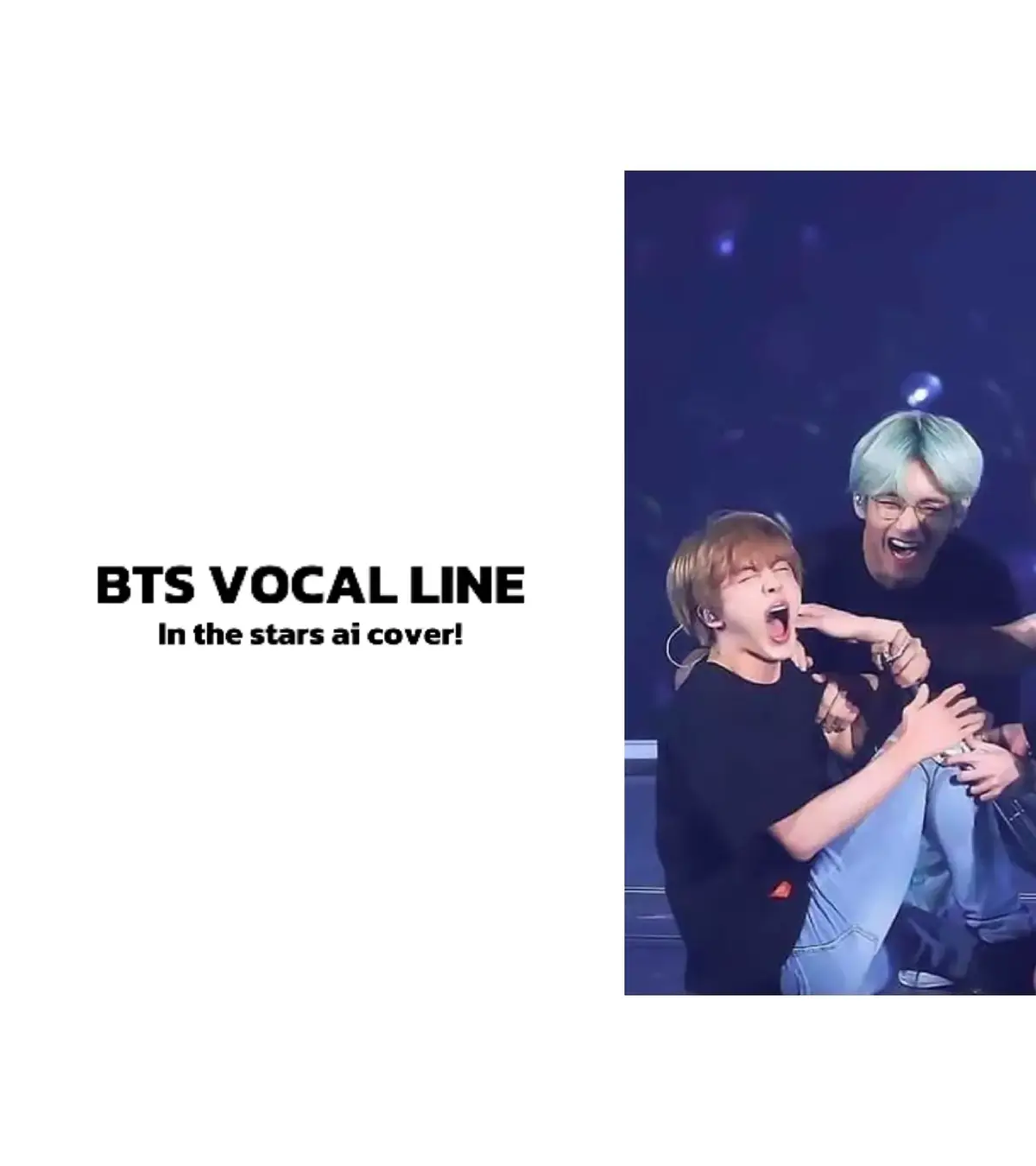 BTS Jin, Jungkook, Taehyung and Jimin ai cover! (In the stars) #fyppppppppppppppppppppppp #ai #aicover #bts #vocalline #maknaeline #hyungline #jin #jungkook #taehyung #jimin 