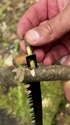 Survival Skills: DIY Bow Saw in Extreme Conditions in 5 Minutes. #survival #skills #camping #ideas #Outdoors #lifehacks #bushcraft #forest 