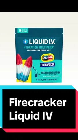Liquid IV firecracker hydration sticks#liquidiv #liquidivhydration #newflavor #hydration #ttsacl 