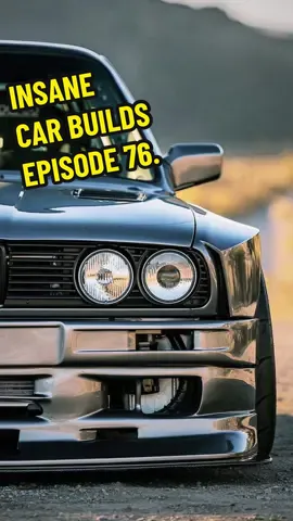 INSANE Car Builds! Episode 76. This episode we look at possibly the wildest BMW E30 build I’ve ever seen. It’s the @bushog_e30 built by Cody and it’s practically a full blown tubular chassis race car for the road. With 50/50 weight distribution, 1,500bhp per tonne power to weight and a custom @lto_livetooffend wide body kit, this E30 is not messing about. The car is powered by a twin turbo LS7 V8 that makes 1,500bhp and paired to a RTS sequential box. Let me know if there is a more crazy E30 build out there? Video and photo credit: @The_Kyza . Let me know what car I should do next? #cars #carbuild #cartok #bmw #v8 