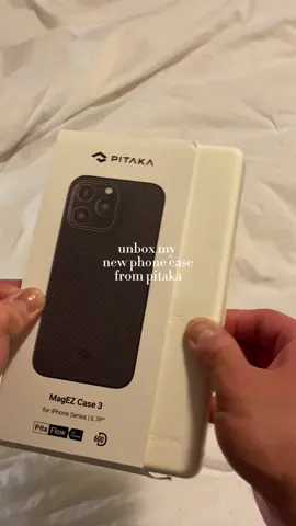 Unboxing the MagEZ Case 3 from @Pitaka — A solid line up of phone cases are important for versatility, protection and style. Pitaka's MagEZ Case 3 is the thinnest and lightest MagSafe compatible aramid fiber phone case. With a sleek design, it is also durable, and stylish all while providing a layer of protection and MagSafe compatible. #pitaka #aramidfiber #phoneaccessories #iPhone #CarbonFiber #fusionweaving #unboxing #iphonecases #ad