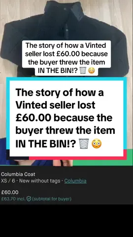 why would she throw it in the bin??? 🤯 #vinted 