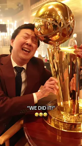 You did it, Ken Jeong...🏆😂 #NBA #NBAPlayoffs #KenJeong 